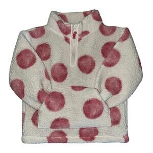 Carter's Child of Mine Sherpa Polka Dot Pullover 2T